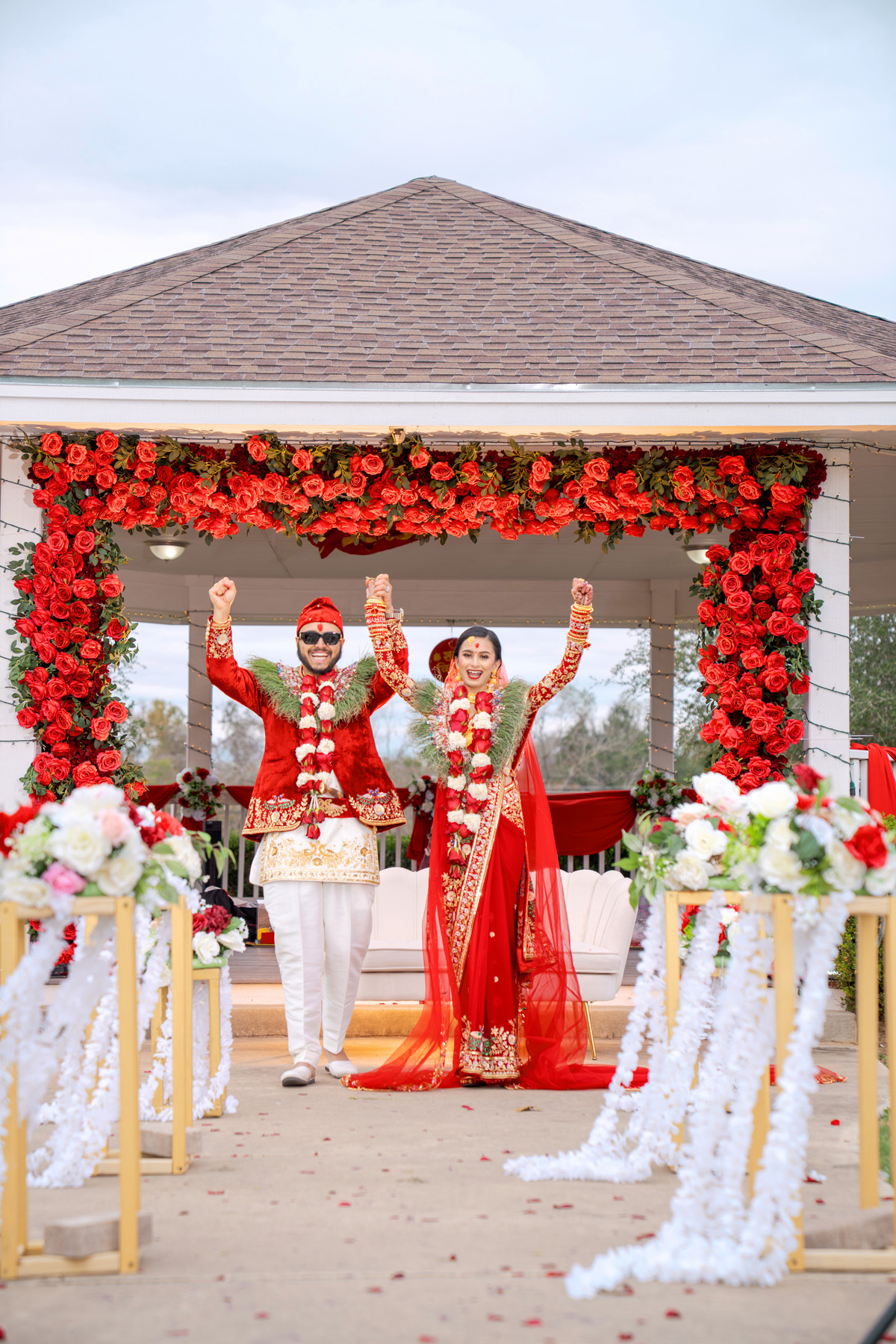 Helicopter Wedding Landscape